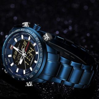 NAVIFORCE Nf9093 Stainless Steel Quartz Watch For Men - Blue