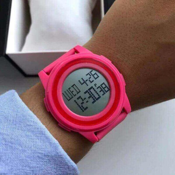 SKMEI 1206 Ultra Slim Sporty Digital Watch For Women - Pink