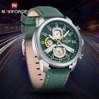 NaviForce NF9211 Fashion Chronograph Day Date Display Watch For Men - Green