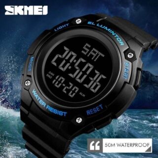 SKMEI 1346 Digital Waterproof Casual Military Outdoor Sports Electronic LED Wristwatch For Men